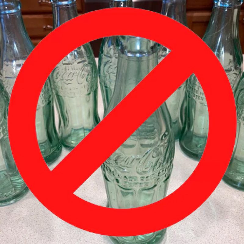 no bottles